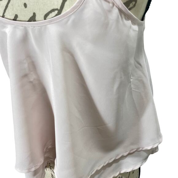 Hollister Pink Spaghetti Strap Layered Camisole Tank Size Small - Picture 5 of 8